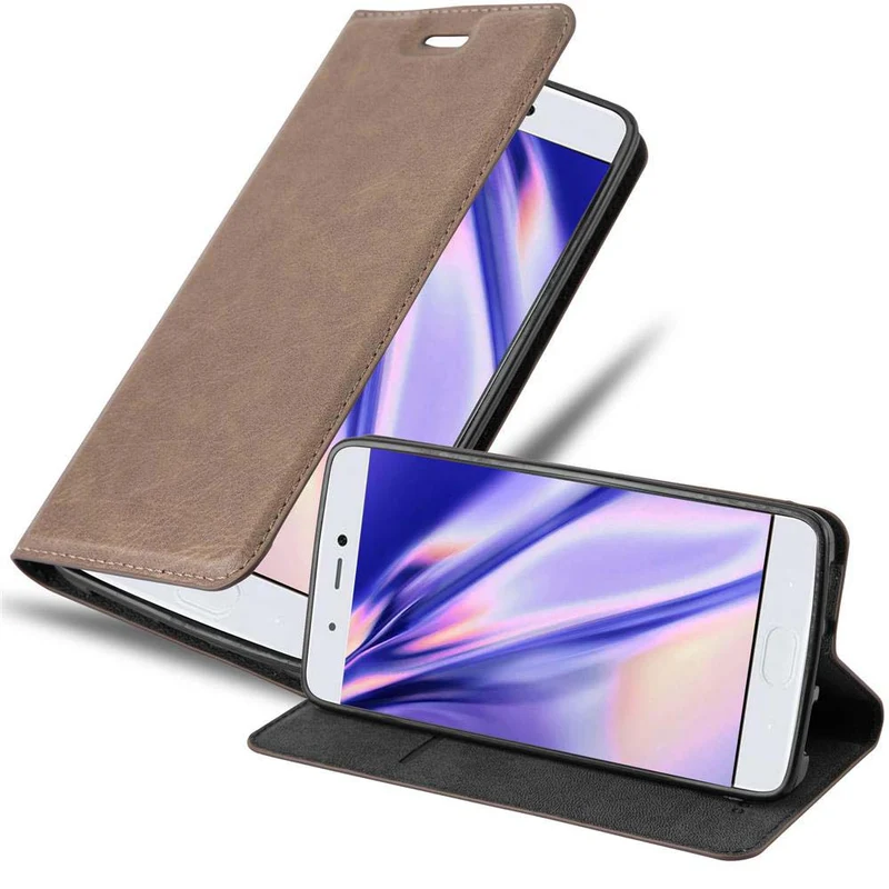 Cadorabo Hülle kompatibel mit Xiaomi Mi 5s Schutzhülle mit Magnetverschluss, Standfunktion und Kartenfach