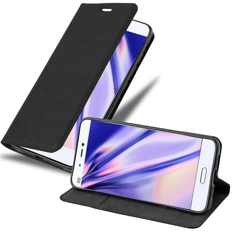 Cadorabo Hülle kompatibel mit Xiaomi Mi 5 Schutzhülle mit Magnetverschluss, Standfunktion und Kartenfach