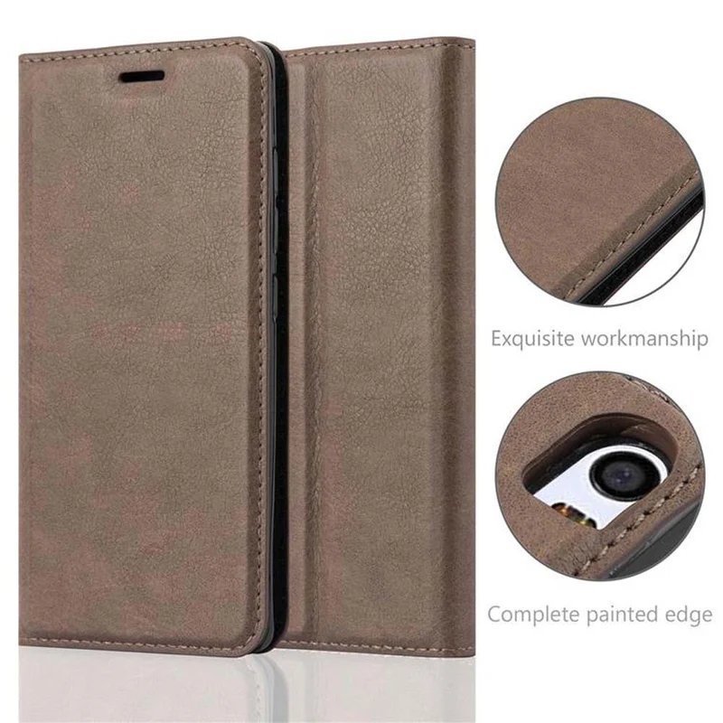 Cadorabo Hülle kompatibel mit Xiaomi Mi 5 Schutzhülle mit Magnetverschluss, Standfunktion und Kartenfach