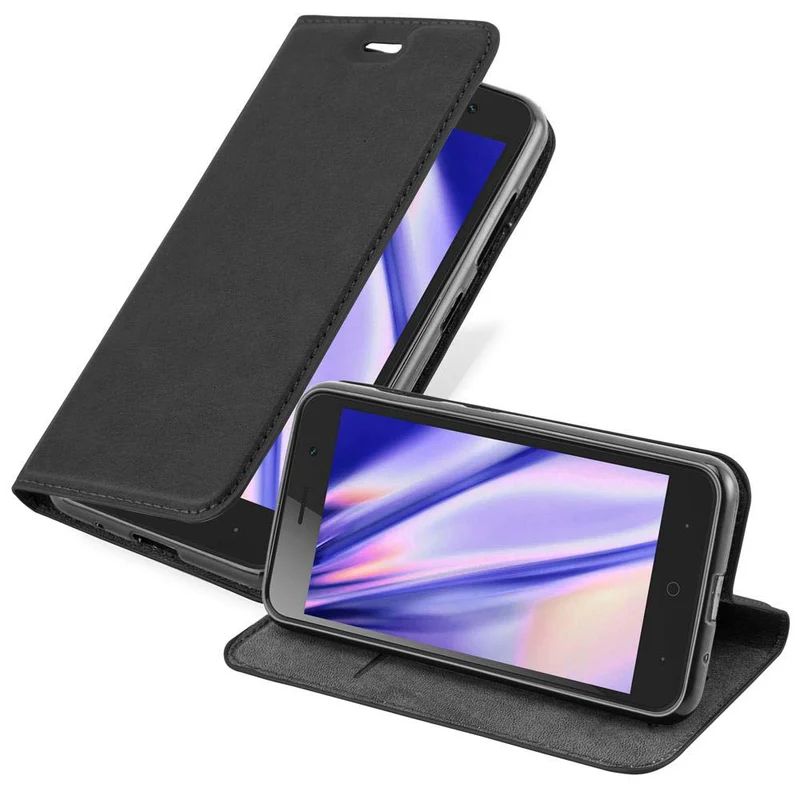 Cadorabo Hülle kompatibel mit ZTE Blade A520 Schutzhülle mit Magnetverschluss, Standfunktion und Kartenfach