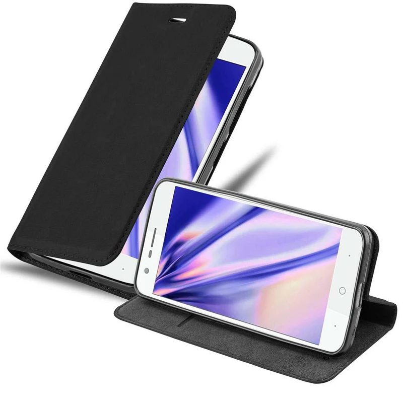 Cadorabo Hülle kompatibel mit ZTE Blade V8 MINI Schutzhülle mit Magnetverschluss, Standfunktion und Kartenfach