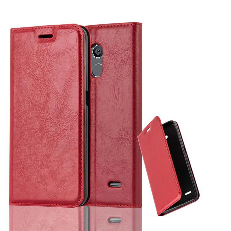 Cadorabo Hülle kompatibel mit ZTE Blade V7 LITE Schutzhülle mit Magnetverschluss, Standfunktion und Kartenfach