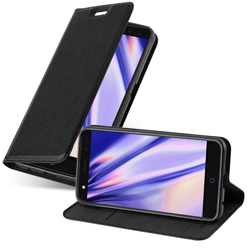 Cadorabo Hülle kompatibel mit ZTE Blade V7 Schutzhülle mit Magnetverschluss, Standfunktion und Kartenfach