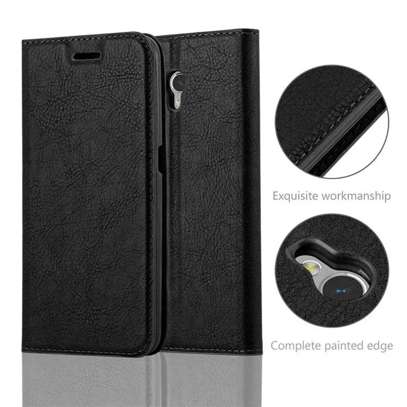 Cadorabo Hülle kompatibel mit ZTE Blade V7 Schutzhülle mit Magnetverschluss, Standfunktion und Kartenfach