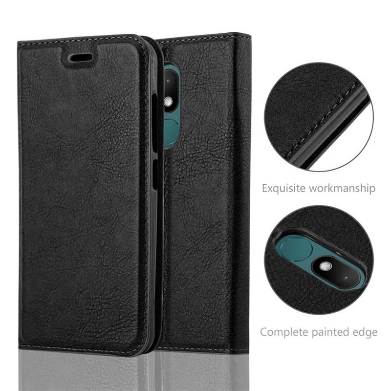 Cadorabo Hülle kompatibel mit WIKO WIM LITE Schutzhülle mit Magnetverschluss, Standfunktion und Kartenfach