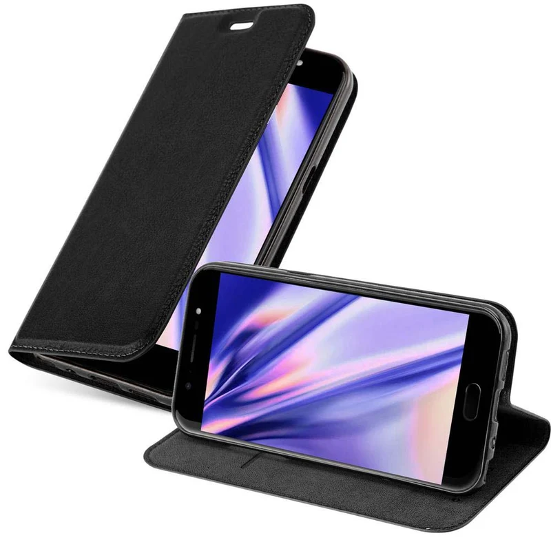 Cadorabo Hülle kompatibel mit WIKO WIM Schutzhülle mit Magnetverschluss, Standfunktion und Kartenfach