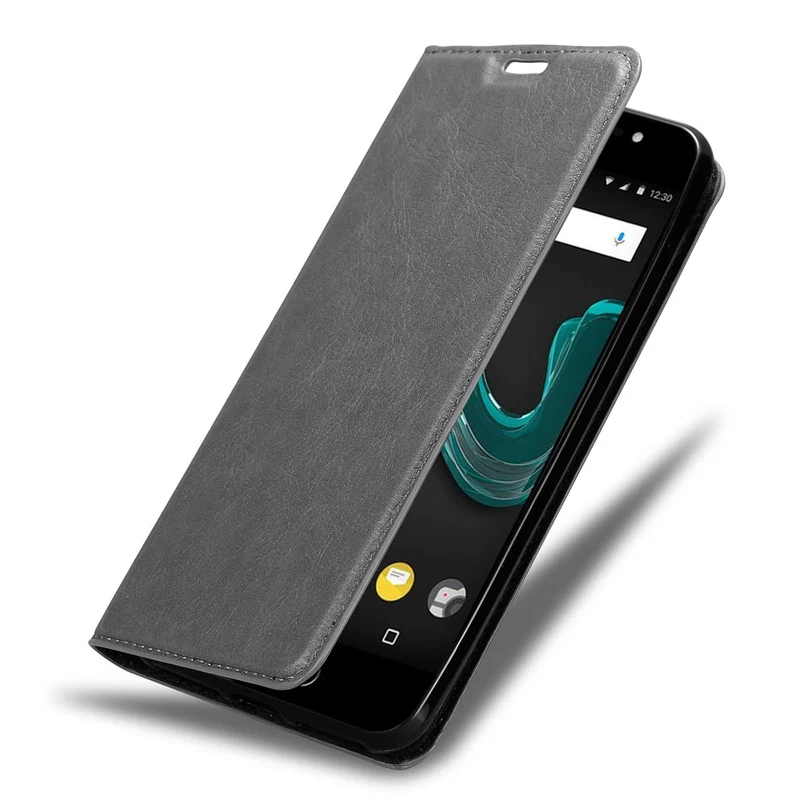 Cadorabo Hülle kompatibel mit WIKO WIM Schutzhülle mit Magnetverschluss, Standfunktion und Kartenfach