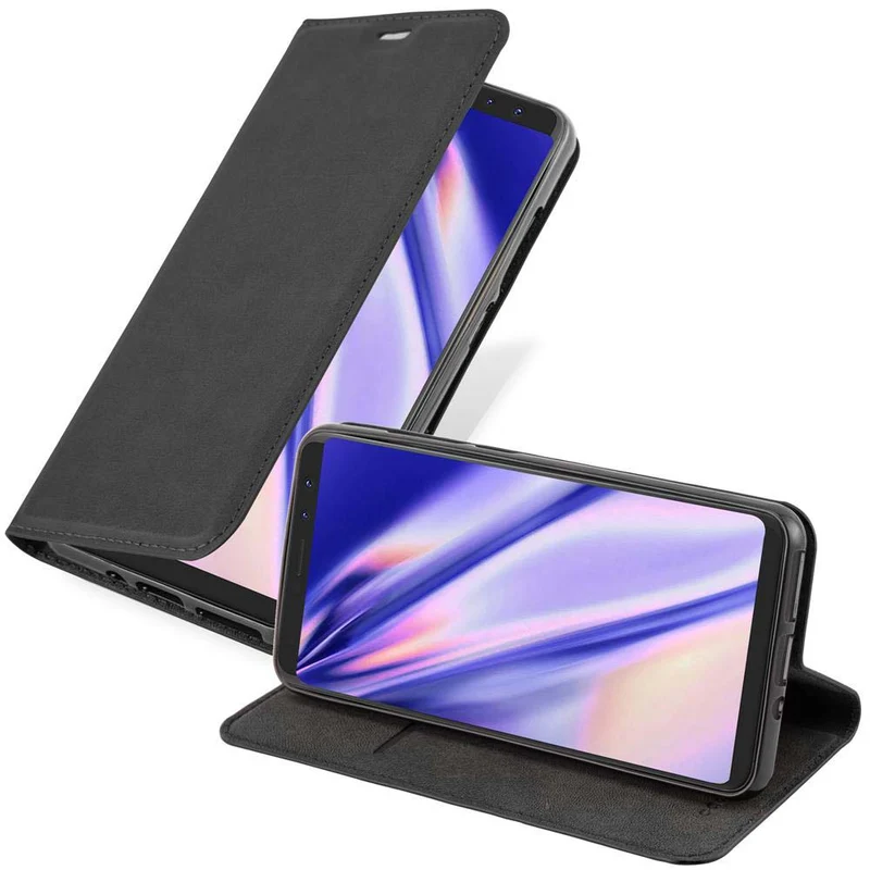 Cadorabo Hülle kompatibel mit WIKO VIEW PRIME Schutzhülle mit Magnetverschluss, Standfunktion und Kartenfach