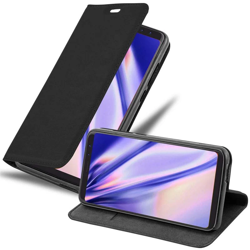 Cadorabo Hülle kompatibel mit WIKO VIEW Schutzhülle mit Magnetverschluss, Standfunktion und Kartenfach