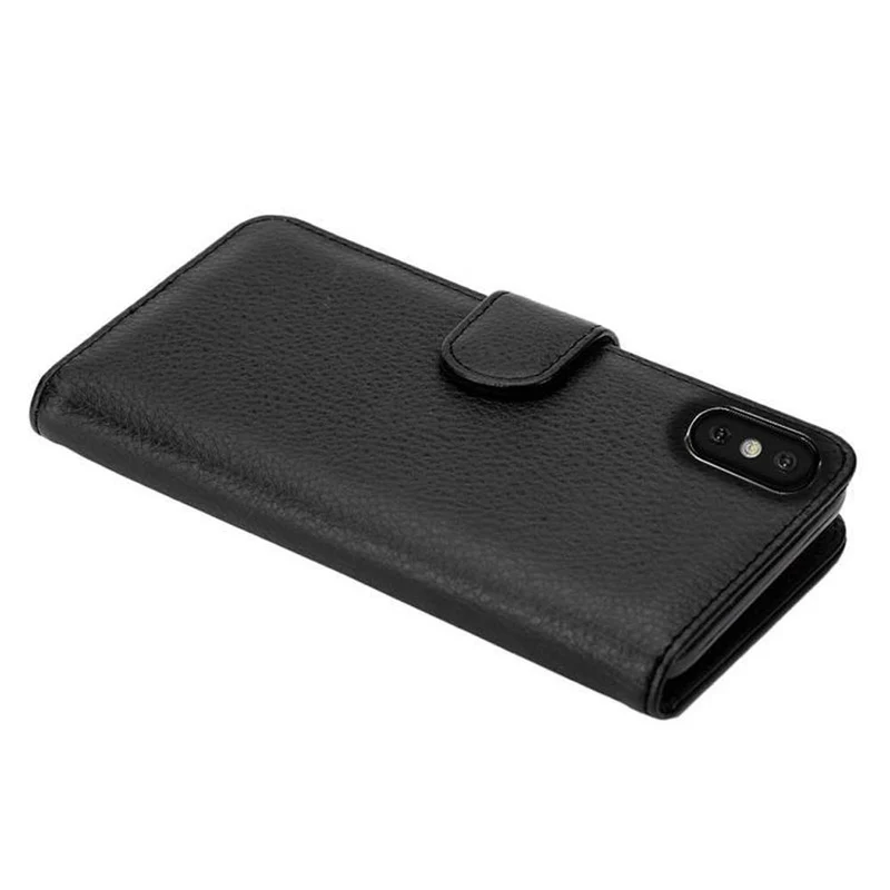 Cadorabo Hülle kompatibel mit Apple iPhone X / XS Schutzhülle mit Magnetverschluss und 3 Kartenfächern