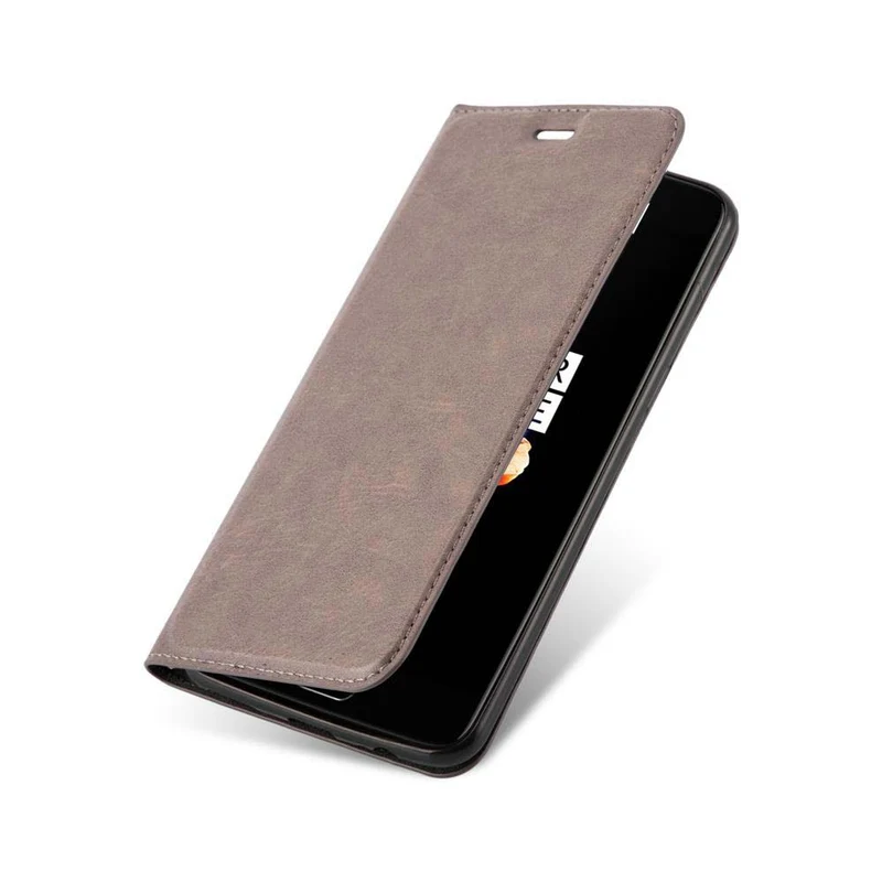 Cadorabo Hülle kompatibel mit OnePlus 5 Schutzhülle mit Magnetverschluss, Standfunktion und Kartenfach