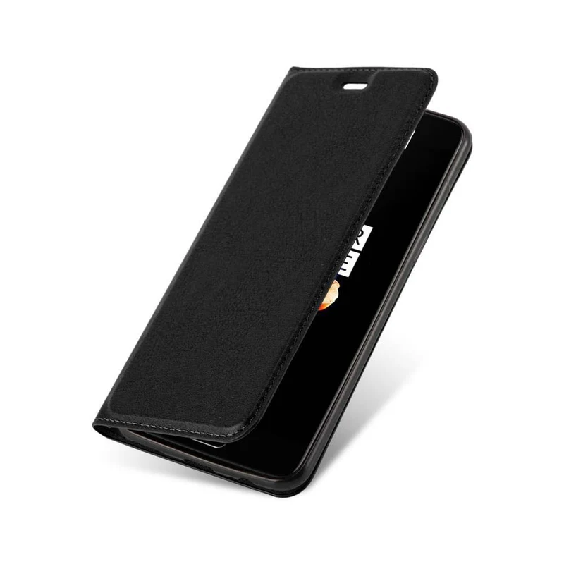 Cadorabo Hülle kompatibel mit OnePlus 5 Schutzhülle mit Magnetverschluss, Standfunktion und Kartenfach