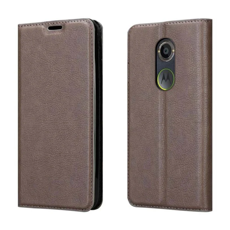 Cadorabo Hülle kompatibel mit Motorola MOTO X2 Schutzhülle mit Magnetverschluss, Standfunktion und Kartenfach