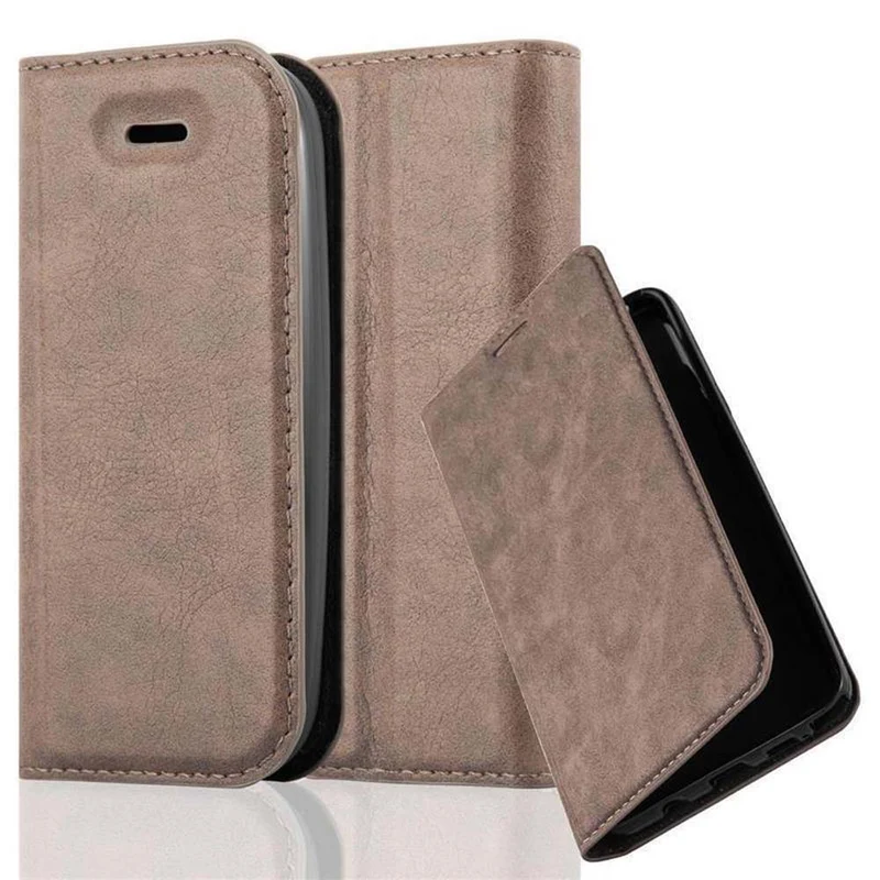 Cadorabo Hülle kompatibel mit Nokia 105 DUAL Schutzhülle mit Magnetverschluss, Standfunktion und Kartenfach