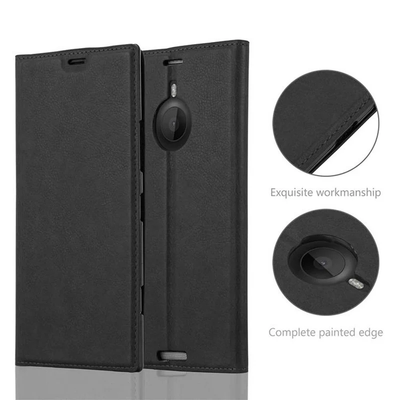 Cadorabo Hülle kompatibel mit Nokia Lumia 1520 Schutzhülle mit Magnetverschluss, Standfunktion und Kartenfach