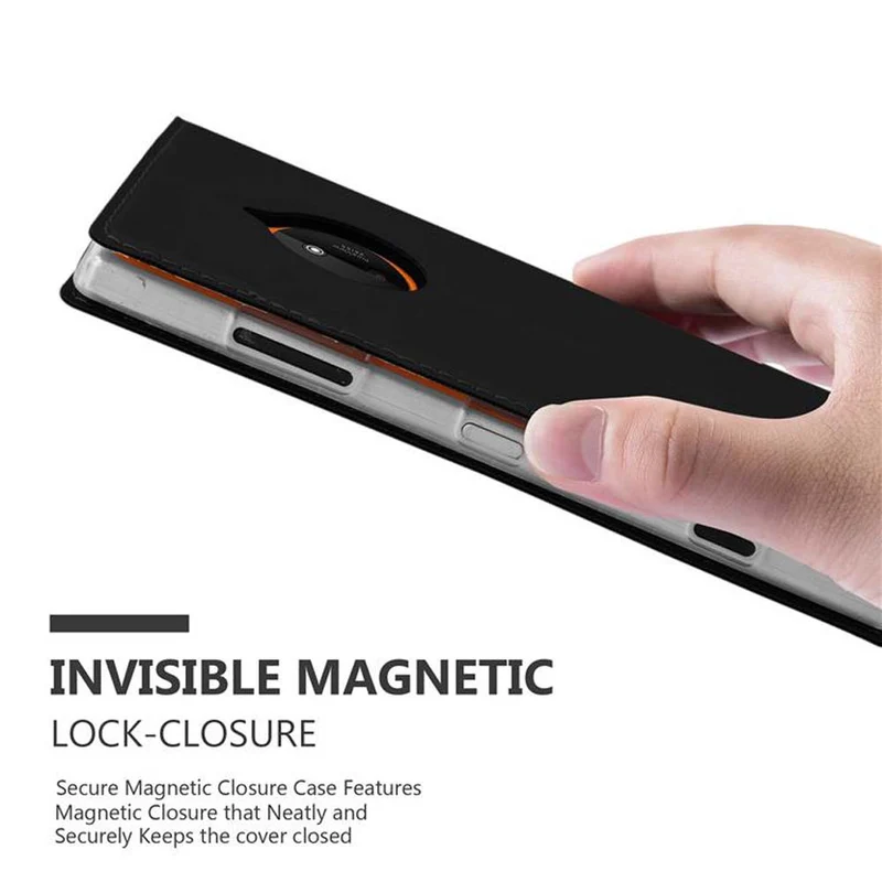 Cadorabo Hülle kompatibel mit Nokia Lumia 830 Schutzhülle mit Magnetverschluss, Standfunktion und Kartenfach