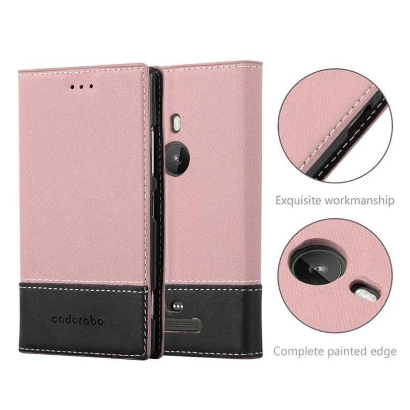 Cadorabo Hülle kompatibel mit Nokia Lumia 925 Schutzhülle mit Magnetverschluss, Standfunktion und Kartenfach