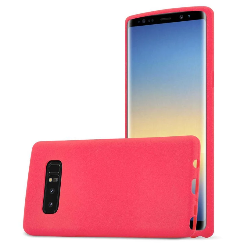 Cadorabo Hülle kompatibel mit Samsung Galaxy NOTE 8 Schutzhülle aus flexiblem TPU Silikon