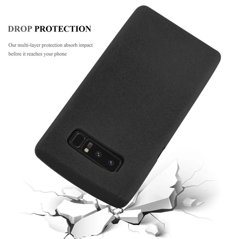 Cadorabo Hülle kompatibel mit Samsung Galaxy NOTE 8 Schutzhülle aus flexiblem TPU Silikon