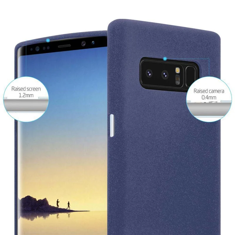 Cadorabo Hülle kompatibel mit Samsung Galaxy NOTE 8 Schutzhülle aus flexiblem TPU Silikon