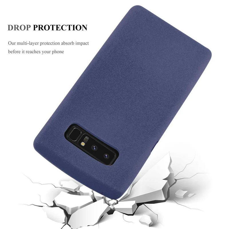 Cadorabo Hülle kompatibel mit Samsung Galaxy NOTE 8 Schutzhülle aus flexiblem TPU Silikon