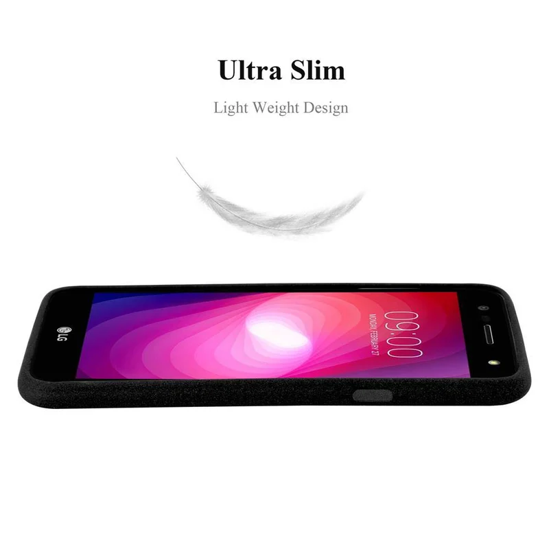 Cadorabo Hülle kompatibel mit LG X POWER 2 Schutzhülle aus flexiblem TPU Silikon