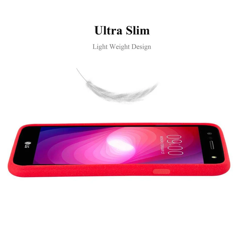 Cadorabo Hülle kompatibel mit LG X POWER 2 Schutzhülle aus flexiblem TPU Silikon