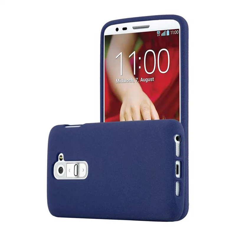 Cadorabo Hülle kompatibel mit LG G2 MINI Schutzhülle aus flexiblem TPU Silikon