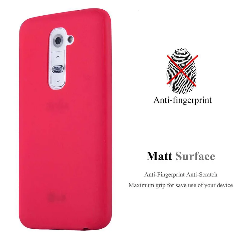 Cadorabo Hülle kompatibel mit LG G2 MINI Schutzhülle aus flexiblem TPU Silikon