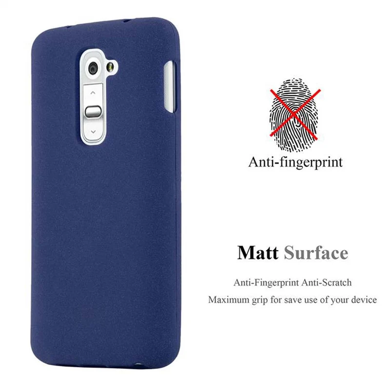 Cadorabo Hülle kompatibel mit LG G2 MINI Schutzhülle aus flexiblem TPU Silikon