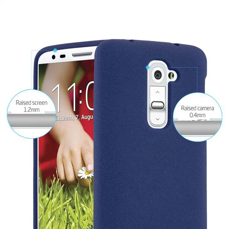 Cadorabo Hülle kompatibel mit LG G2 MINI Schutzhülle aus flexiblem TPU Silikon