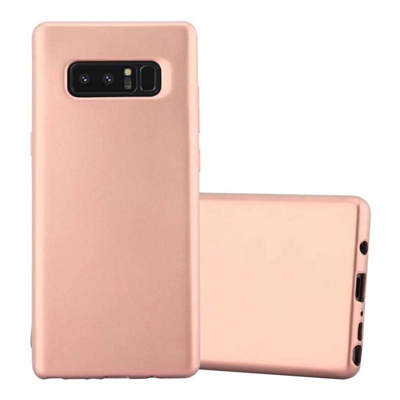 Cadorabo Hülle kompatibel mit Samsung Galaxy NOTE 8 Schutzhülle aus flexiblem TPU Silikon