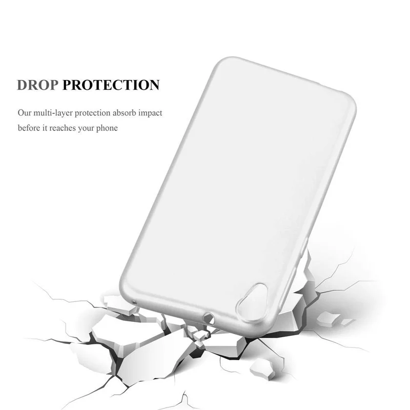 Cadorabo Hülle kompatibel mit HTC Desire 820 Schutzhülle aus flexiblem TPU Silikon