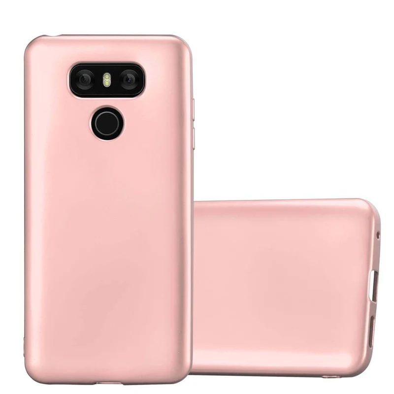 Cadorabo Hülle kompatibel mit LG G6 Schutzhülle aus flexiblem TPU Silikon