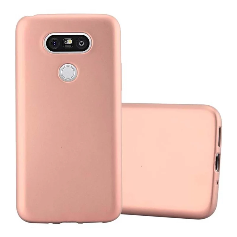 Cadorabo Hülle kompatibel mit LG G5 Schutzhülle aus flexiblem TPU Silikon
