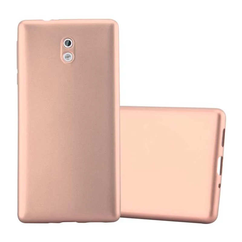 Cadorabo Hülle kompatibel mit Nokia 3 2017 Schutzhülle aus flexiblem TPU Silikon