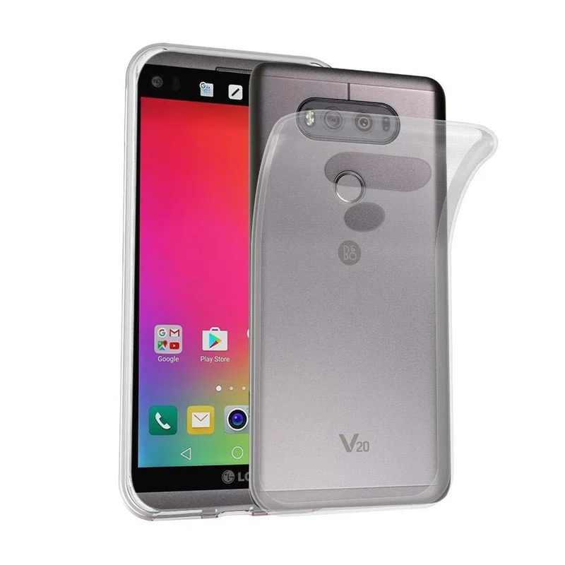 Cadorabo Hülle kompatibel mit LG V20 Schutzhülle aus flexiblem TPU Silikon