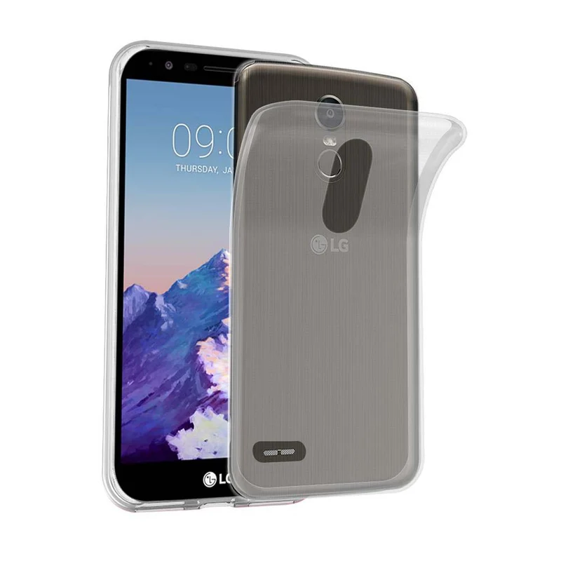 Cadorabo Hülle kompatibel mit LG STYLUS 3 Schutzhülle aus flexiblem TPU Silikon