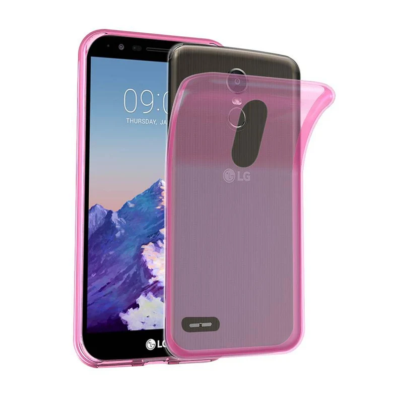 Cadorabo Hülle kompatibel mit LG STYLUS 3 Schutzhülle aus flexiblem TPU Silikon