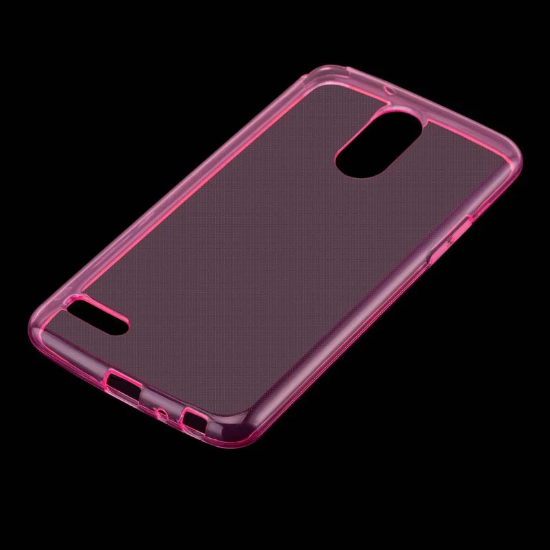 Cadorabo Hülle kompatibel mit LG STYLUS 3 Schutzhülle aus flexiblem TPU Silikon