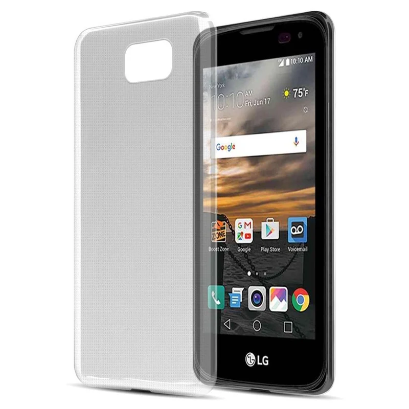 Cadorabo Hülle kompatibel mit LG K3 2016 Schutzhülle aus flexiblem TPU Silikon