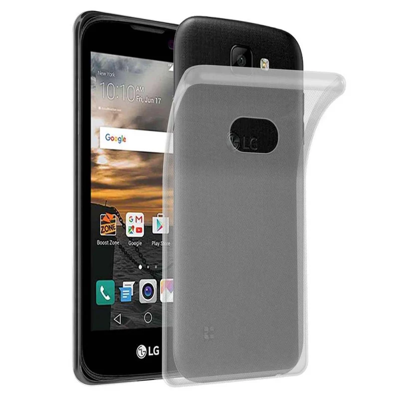 Cadorabo Hülle kompatibel mit LG K3 2016 Schutzhülle aus flexiblem TPU Silikon