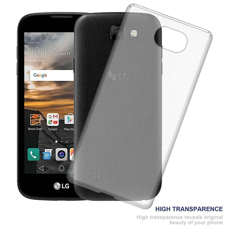 Cadorabo Hülle kompatibel mit LG K3 2016 Schutzhülle aus flexiblem TPU Silikon