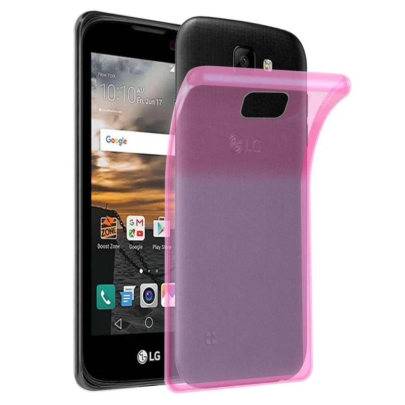 Cadorabo Hülle kompatibel mit LG K3 2016 Schutzhülle aus flexiblem TPU Silikon