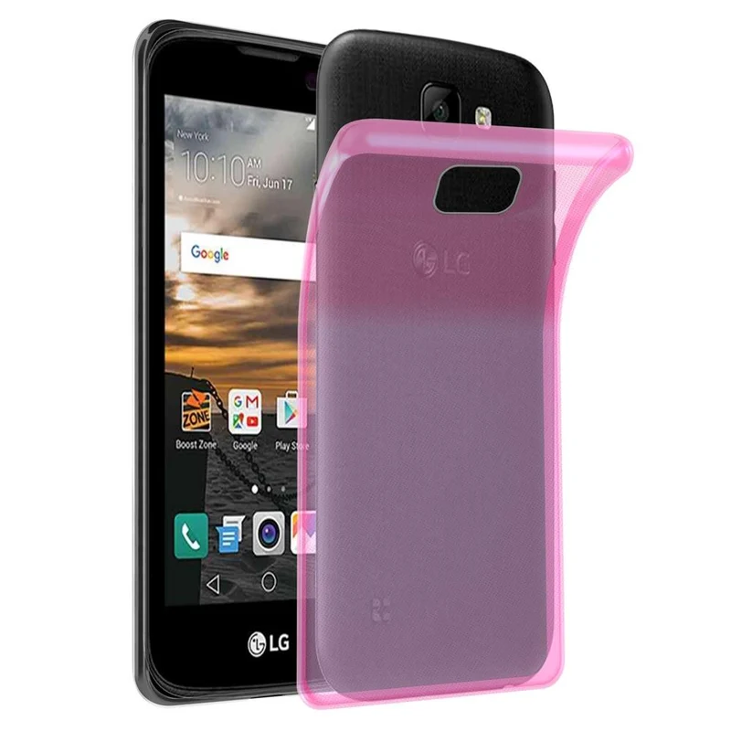 Cadorabo Hülle kompatibel mit LG K3 2016 Schutzhülle aus flexiblem TPU Silikon