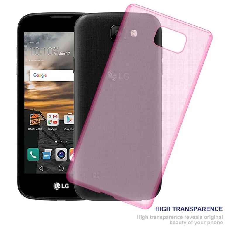 Cadorabo Hülle kompatibel mit LG K3 2016 Schutzhülle aus flexiblem TPU Silikon