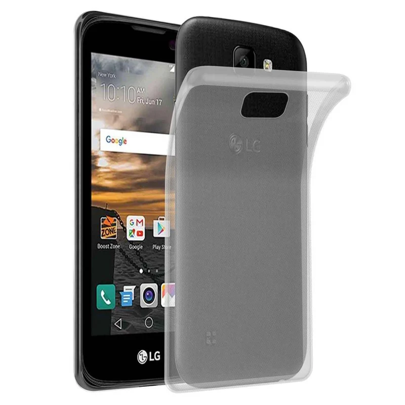 Cadorabo Hülle kompatibel mit LG K3 2016 Schutzhülle aus flexiblem TPU Silikon