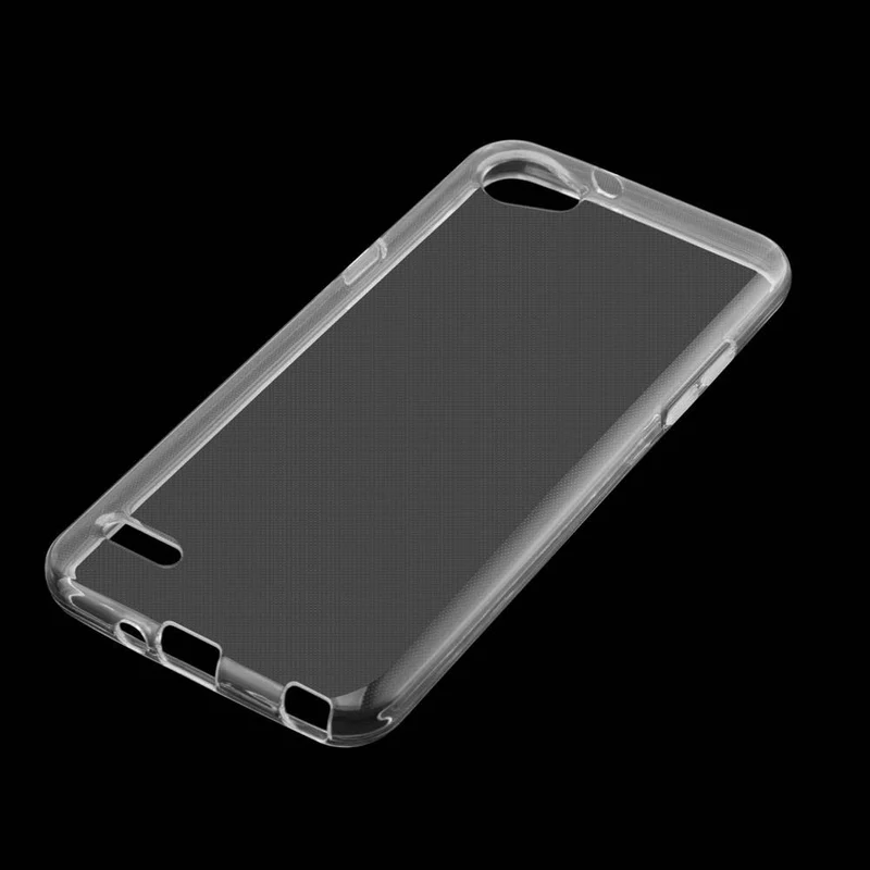 Cadorabo Hülle kompatibel mit LG Q6 / G6 MINI Schutzhülle aus flexiblem TPU Silikon