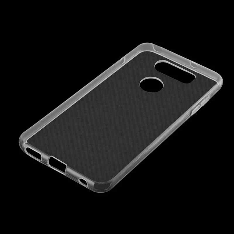 Cadorabo Hülle kompatibel mit LG V30 / V30+ / V30S / V30S+ Schutzhülle aus flexiblem TPU Silikon