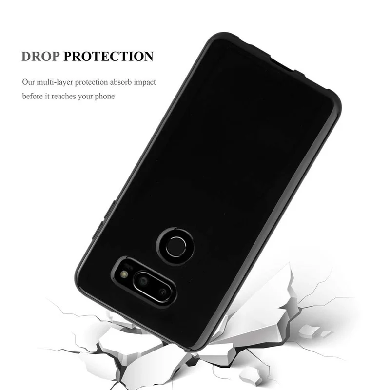 Cadorabo Hülle kompatibel mit LG V30 / V30+ / V30S / V30S+ Schutzhülle aus flexiblem TPU Silikon